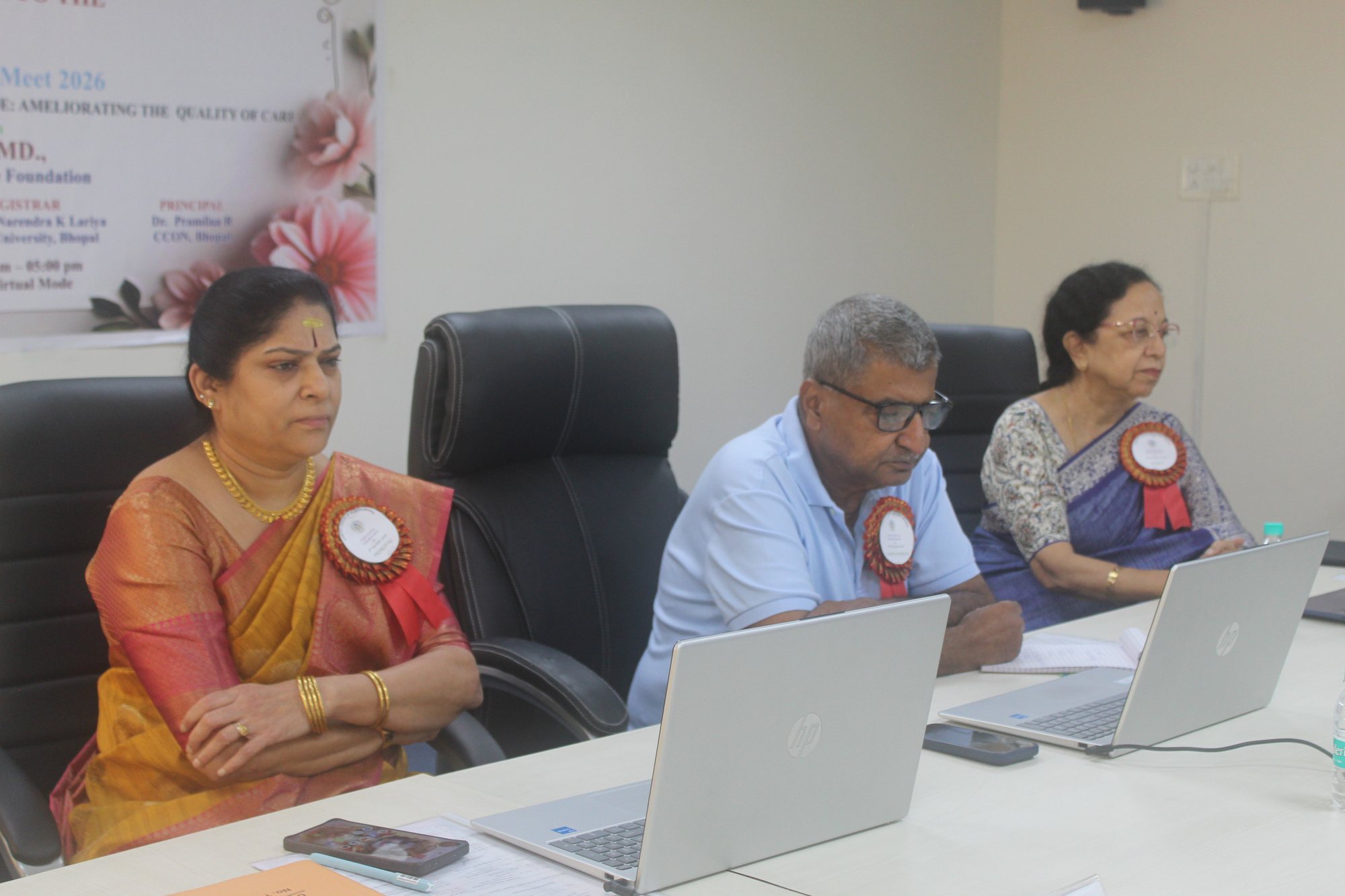 Dignitaries at the head table