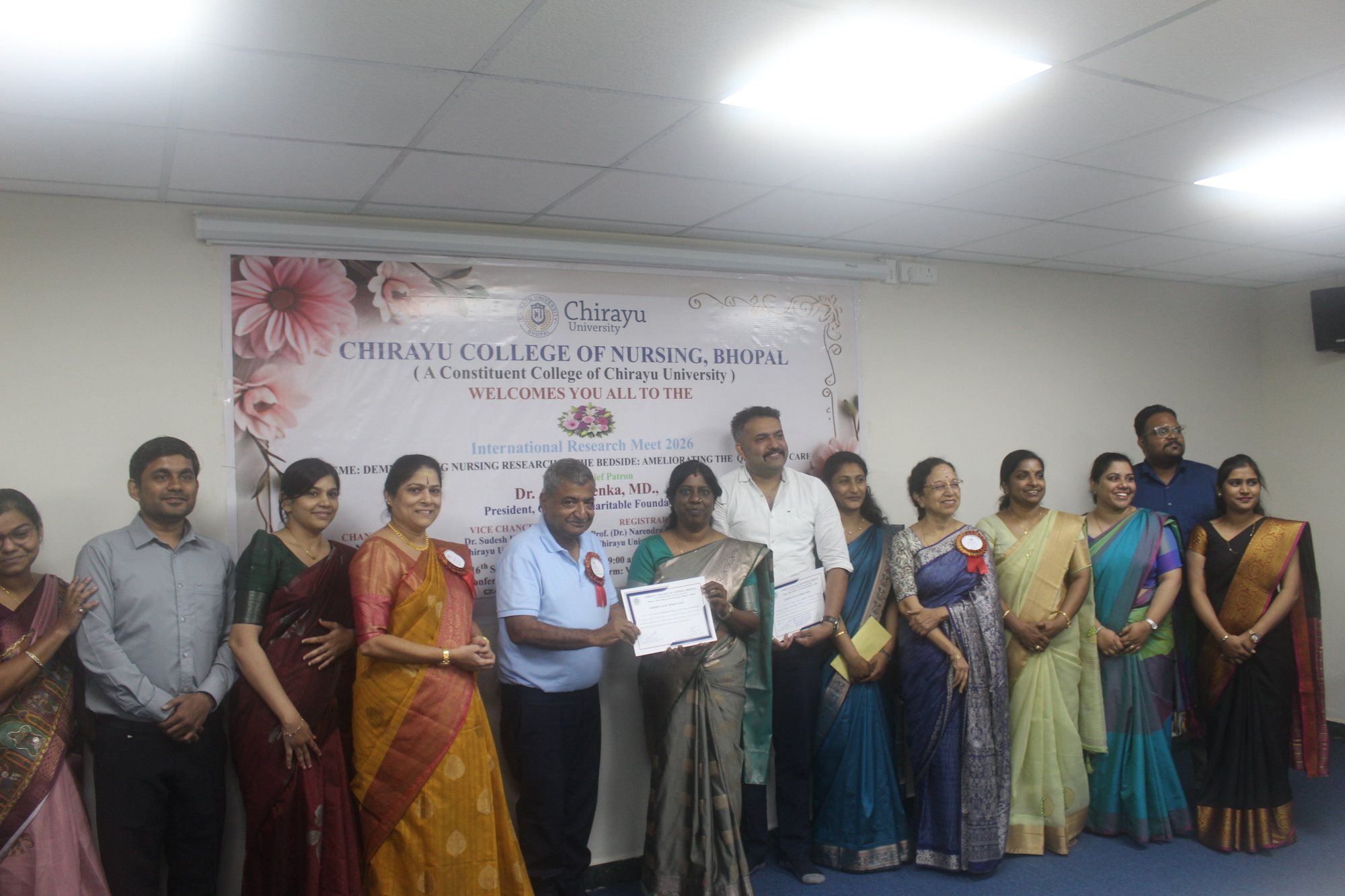 Winners and organising team